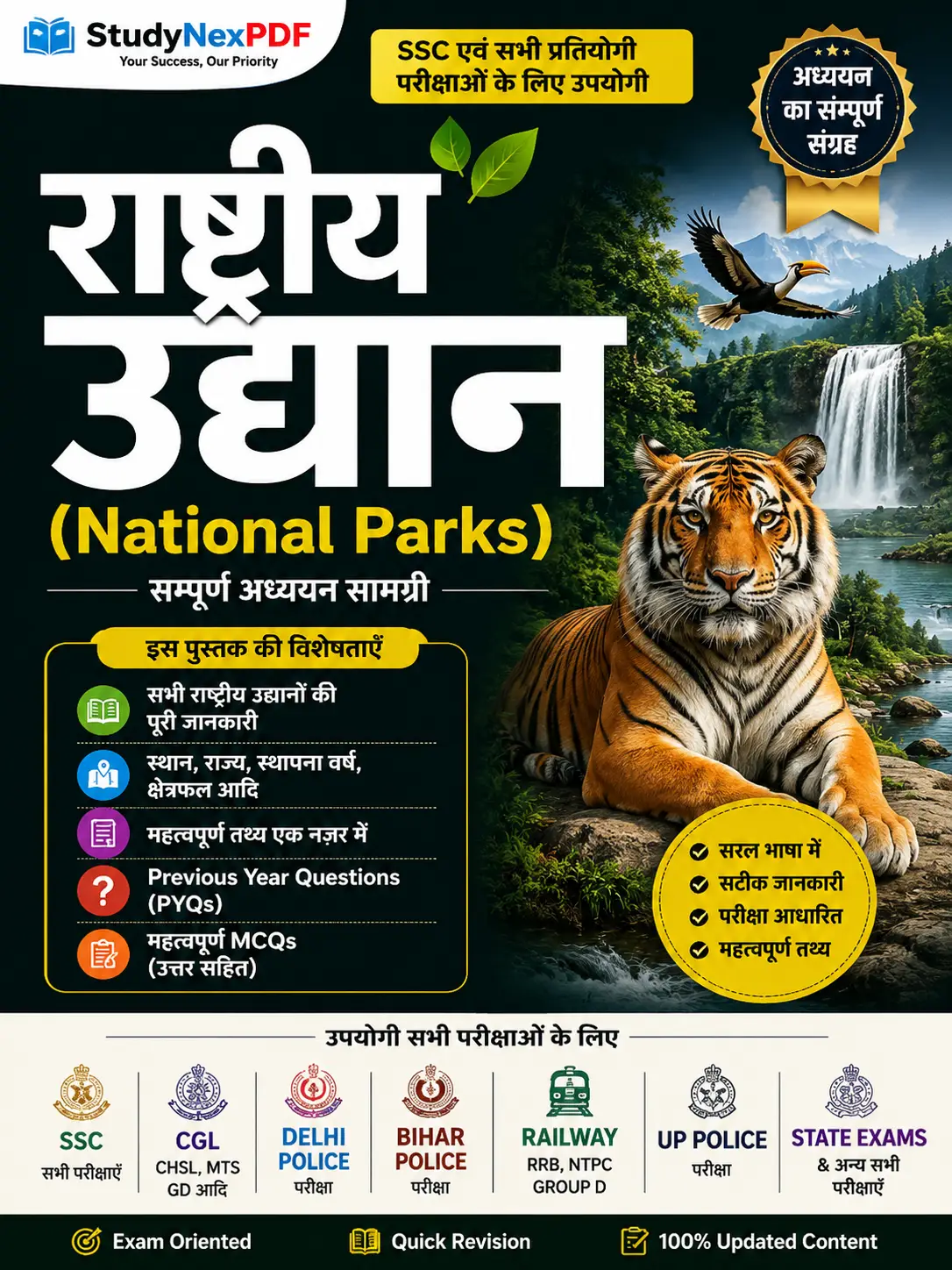 рд░рд╛рд╖реНрдЯреНрд░реАрдп рдЙрджреНрдпрд╛рди PDF Notes | SSC, Delhi Police, Bihar Police, Railway, BPSC & All Exams